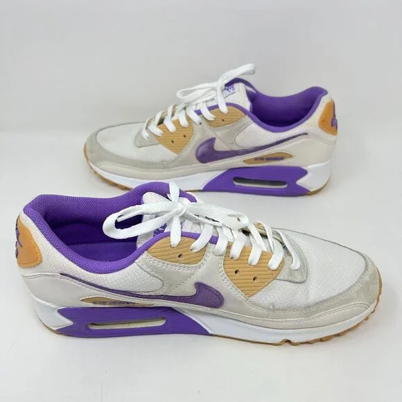 Nike Athletic Shoes White Purple Orange - Picture 7 of 10